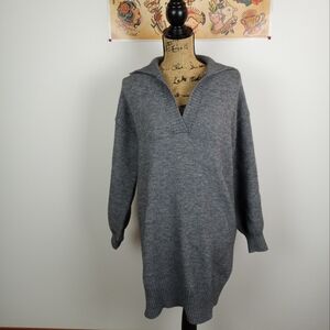 Grey Pullover Sweater/Tunic!